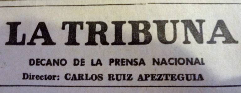 Diario La Tribuna - Logo Original del periódico impreso.