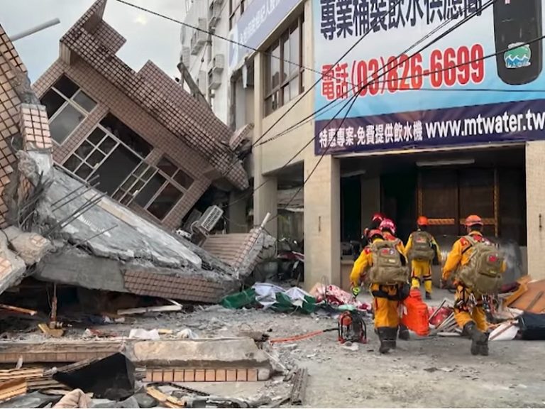 Terremoto en Taiwán deja daños materiales pero ningún paraguayo herido