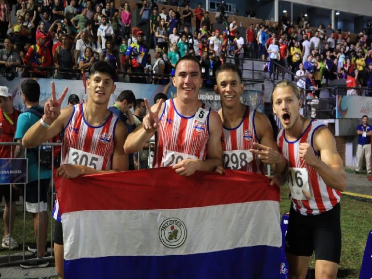 En atletismo el Team Paraguay tiene una nueva medalla de plata