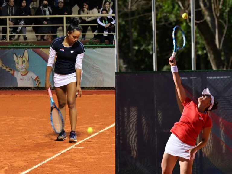 Al menos una medalla de bronce asegura Paraguay en tenis femenino