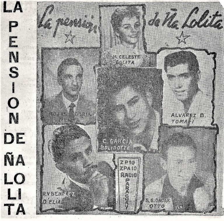 LA RADIO EN PARAGUAY. 100 años de Historia (IV). La Pensión de Ña Lolita, humor y talento en el escenario radial