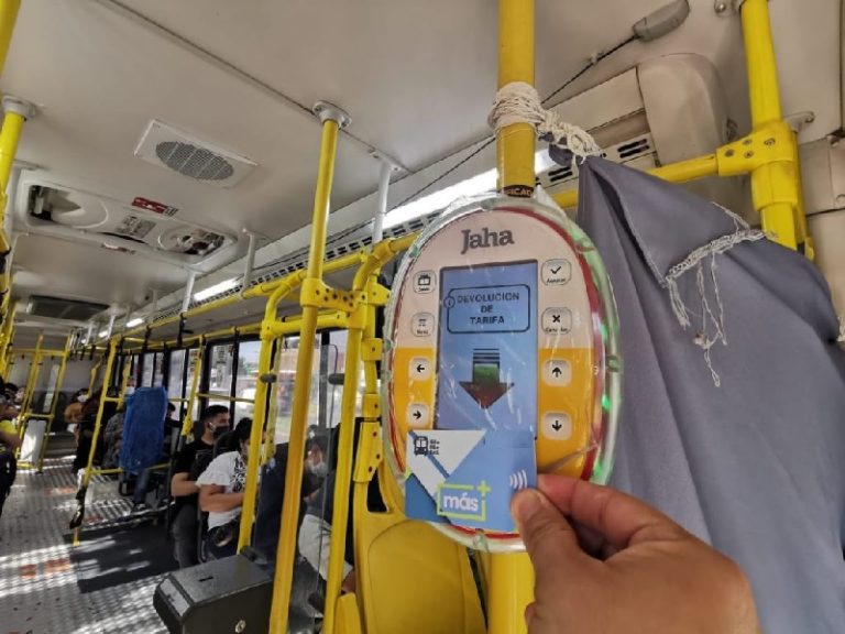 Aumentan las validaciones en los ómnibus del área metropolitana