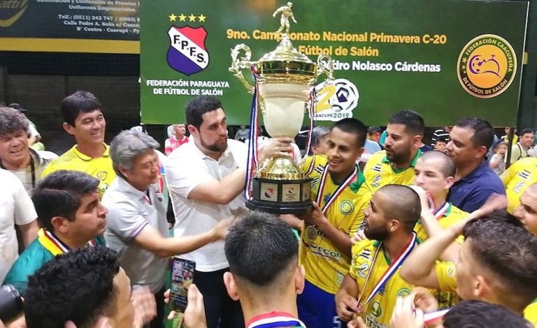 Desde hoy Caaguazú vive la fiesta de las finales C20 de futbol de salón