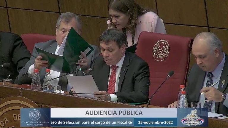 Siguen las audiencias públicas para FGE y aún hay poco interés de la sociedad civil.