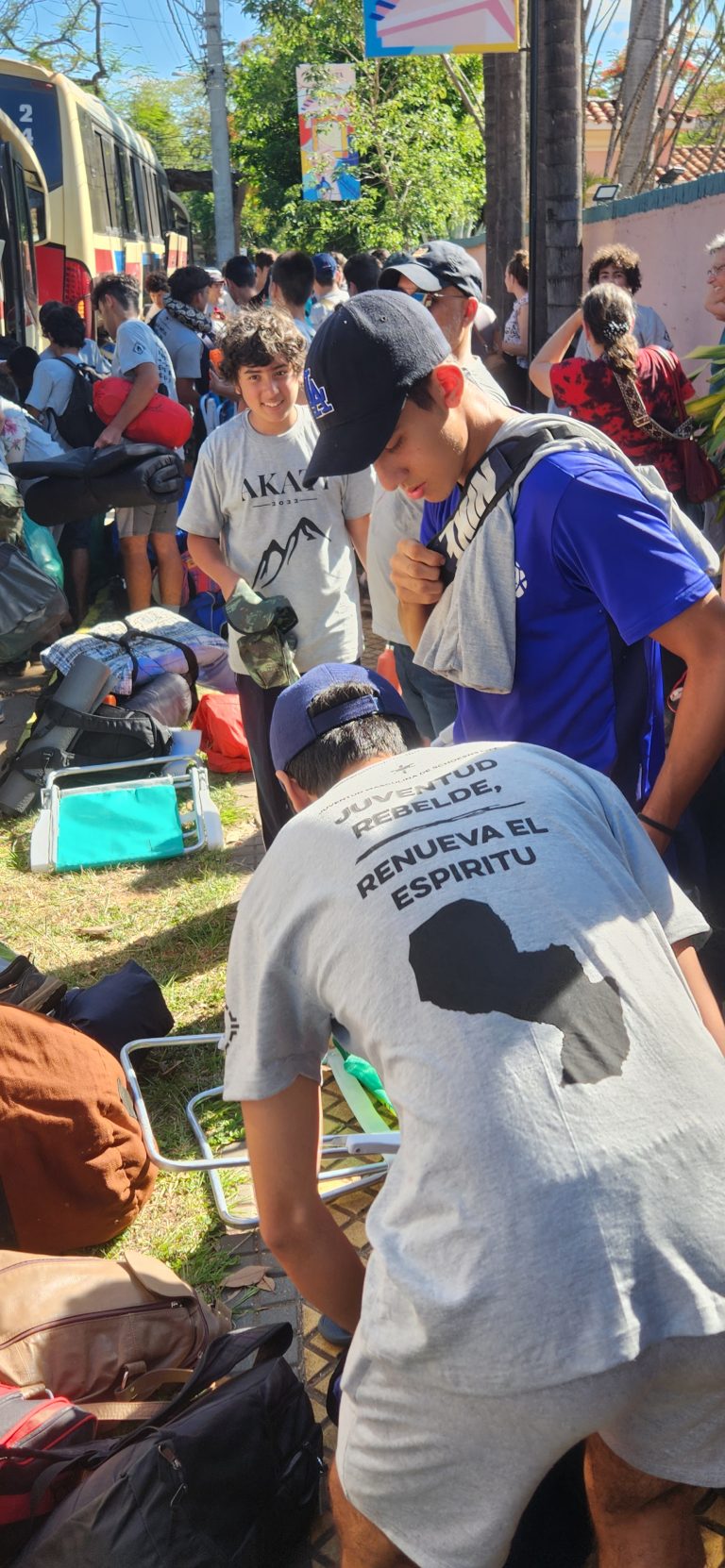 Unos 150 jóvenes de Schoenstatt en jornada de ocho días en el Cerro Akati