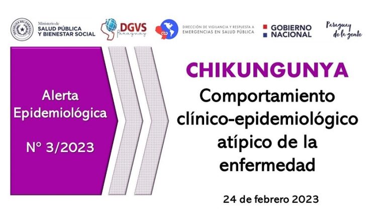 Ministerio de Salud emite alerta epidemiológica por aumento de fallecidos por chikungunya