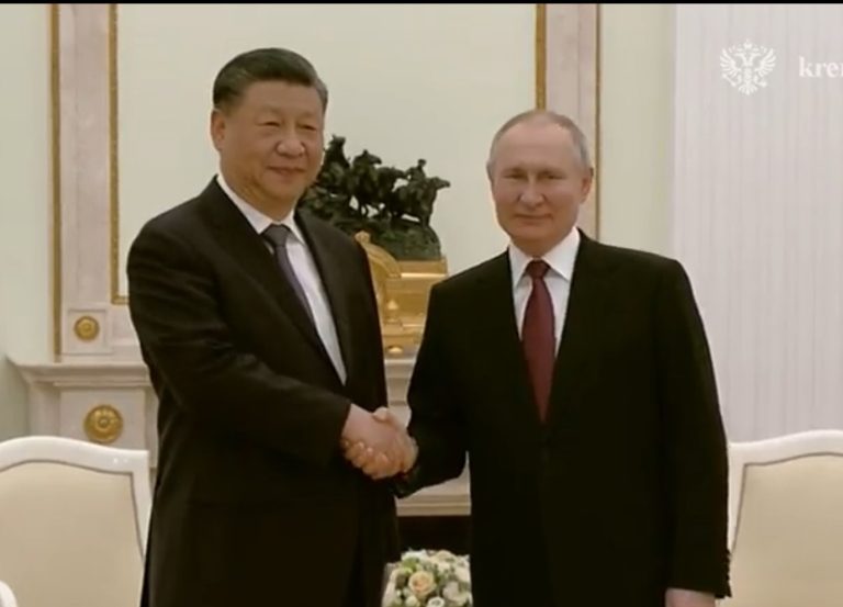 Xi Jinping llevó su apoyo a Rusia y dijo que su visita es de amistad, cooperación y paz