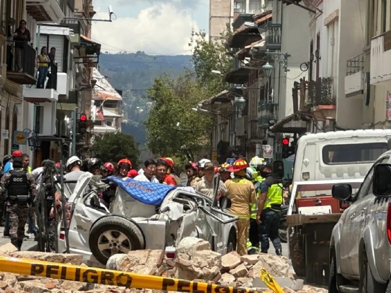 La furia de la tierra castigó a Ecuador