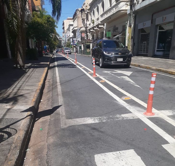 Bicisenda: comerciantes de Palma se manifestaron y comuna responde