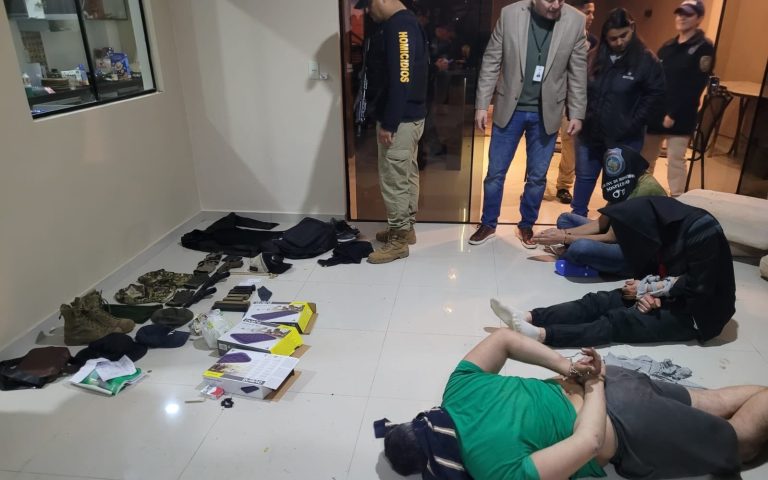 Policía intercepta actividad del PCC y detiene a sicarios brasileros en Lambaré