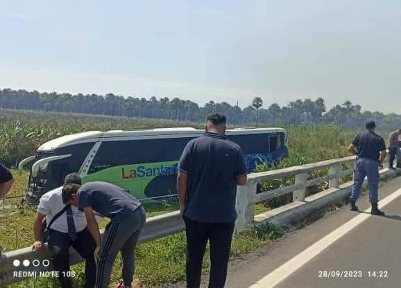 Mueren dos argentinos en choque con bus paraguayo sobre ruta 11, Clorinda