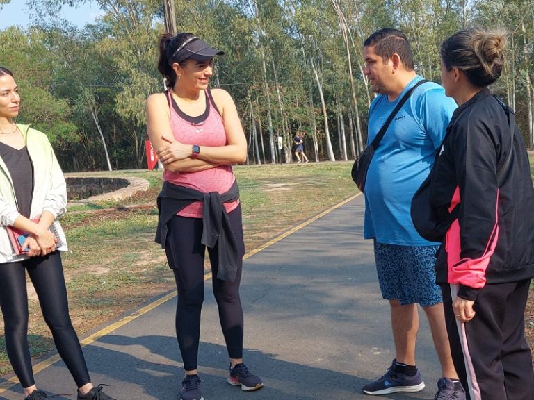 Ministra visitó parques del MOPC y anunció cambios