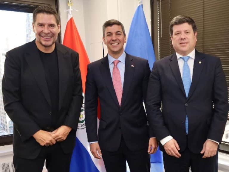 Peña y Giménez, se reunieron con inversionistas en Nueva York