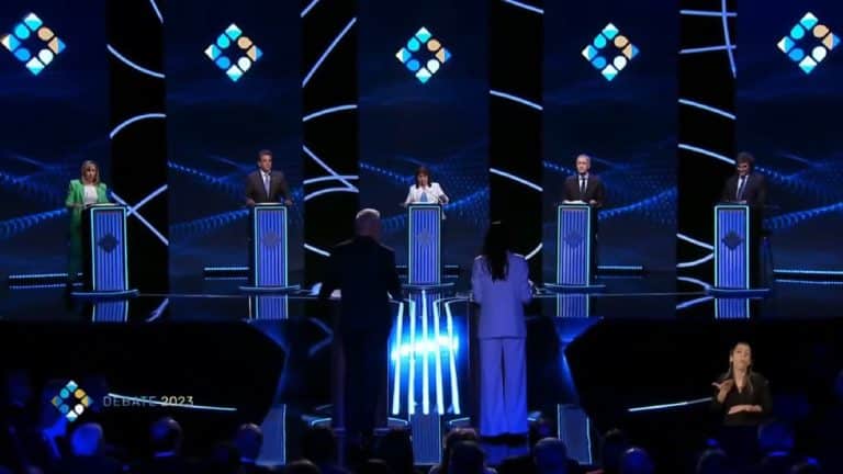 Segundo debate en Argentina será en la noche del domingo