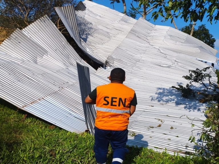 Sequía, tornado e inundaciones el resumen de un fin de semana agitado