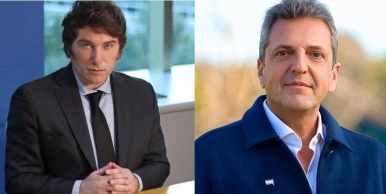 Sergio Massa y Javier Milei definirán en un ballottage quién será el próximo presidente de Argentina