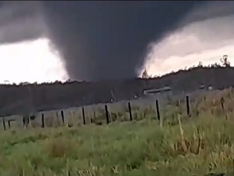 Confirmaron una víctima fatal por tornado en Mbokajaty del Yhaguy