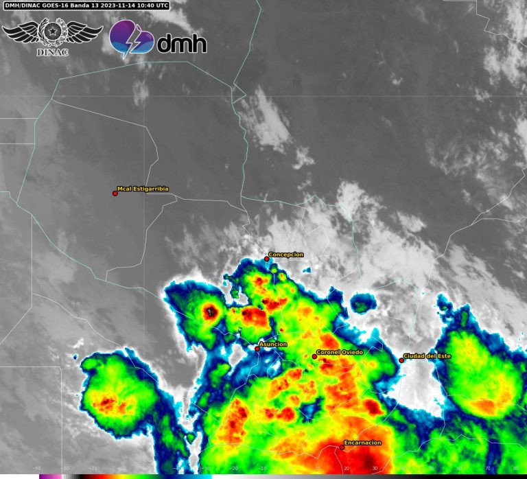 Tormentas intensas y fenómenos de tiempo severo afectarán 15 departamentos, según Meteorología