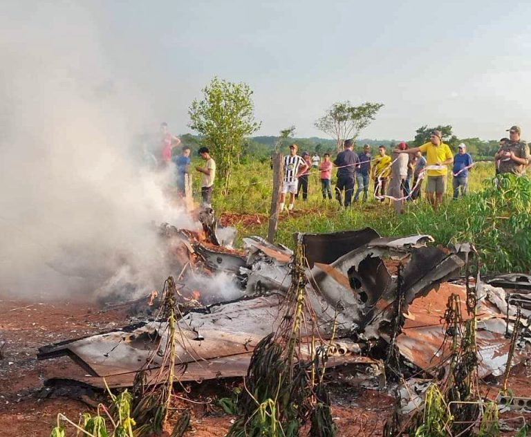 El diputado Walter Harms y tres acompañantes mueren en accidente aéreo, en San Pedro