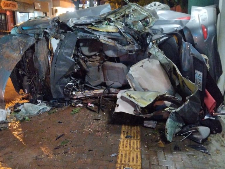 Tragedia en Luque, tres jóvenes mueren en accidente de tránsito