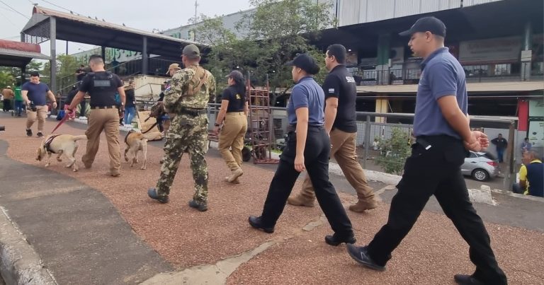 La SENAD realiza el Operativo Año paha en la Estación de Buses de Asunción y alrededores