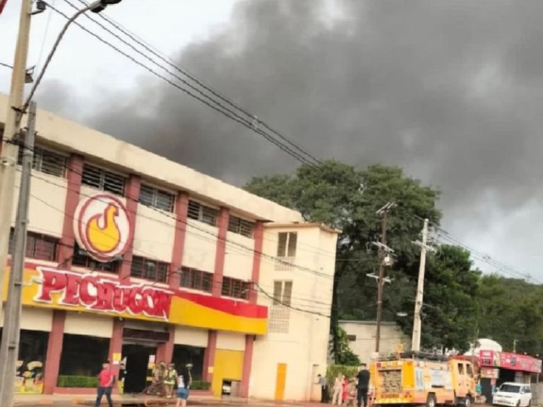 Incendio causó susto en Capiatá