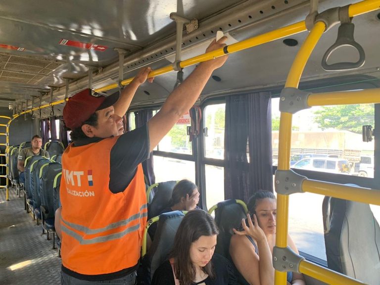 Ante quejas ciudadanas, controlan sistema de refrigeración en buses diferenciales