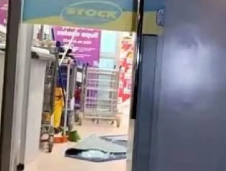 Fernando de la Mora: Intentaron robar caja fuerte de un supermercado