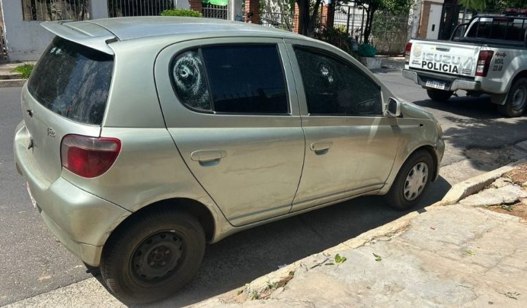 Disparan contra un auto estacionado frente a la vivienda de un gestor en Loma Pyta