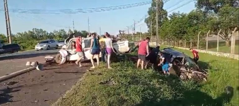 Choque frontal: Cuatro muertos y un herido en accidente de tránsito en Villeta