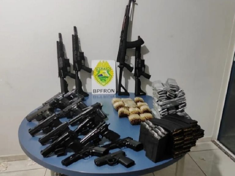 Venezolano cayó en Brasil con armas provenientes probablemente de Paraguay