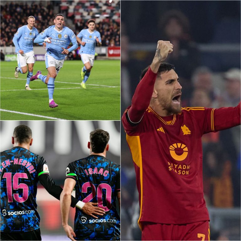 El Manchester City firme en la pelea, la Roma sigue escalando y el Sevilla se volvió a topar con la victoria 