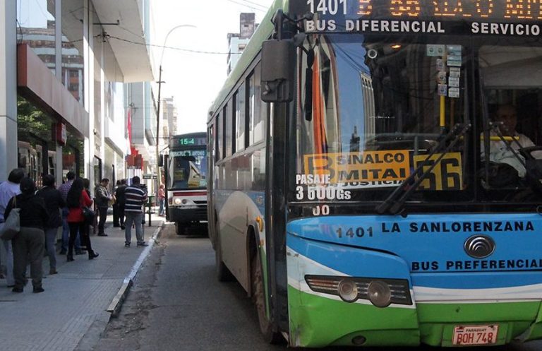 Empresas del transporte público volvieron de nuevo con las reguladas