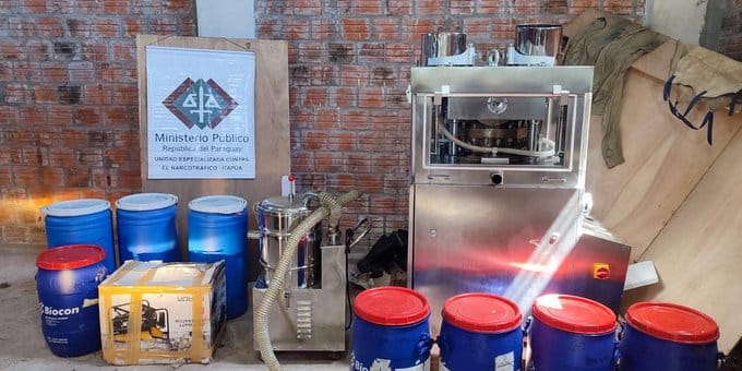 Descubren posible laboratorio de drogas sintéticas en Itapúa