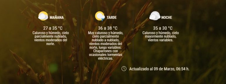 Se anuncia un fin de semana muy caluroso y este clima se prolongará en los siguientes días