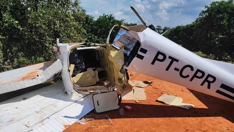 En Brasil derribaron avión proveniente de Paraguay