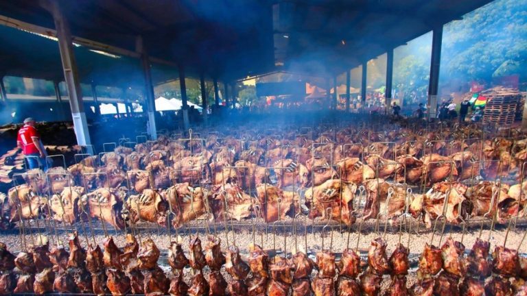 El asado más grande del mundo marca otro Día del Trabajo