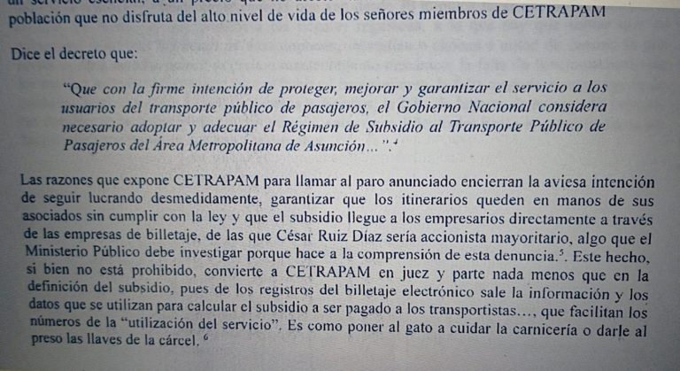 OPAMA denuncia ante la Fiscalía a Cetrapam