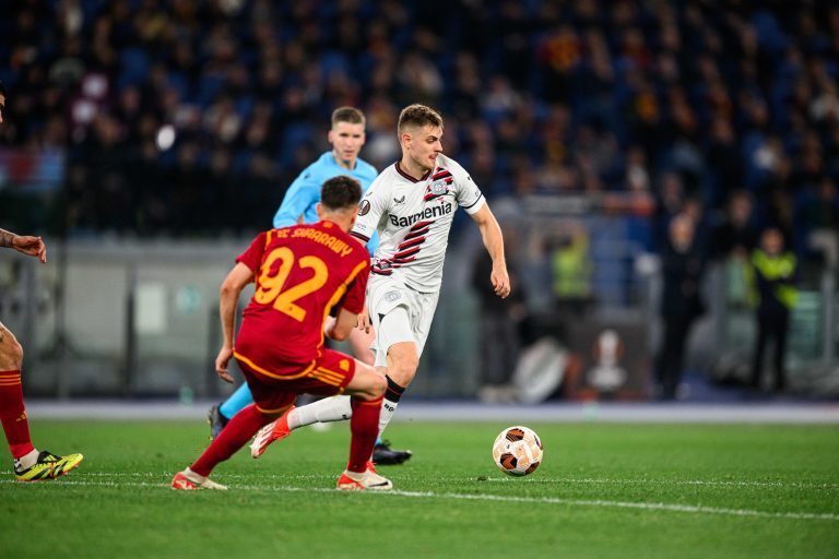 Bayer Leverkusen derrotó a la Roma en el Stadio Olimpico