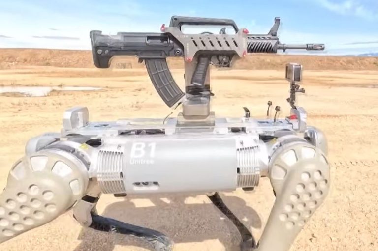 El impresionante perro robot que China usará en su ejército