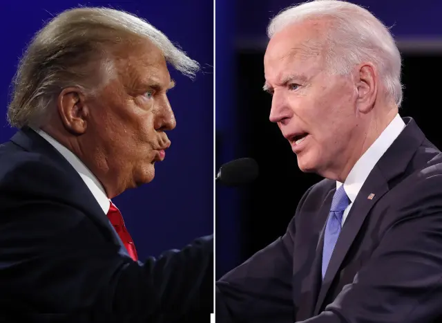 Biden y Trump enfrenta un debate sin ser aún nominados