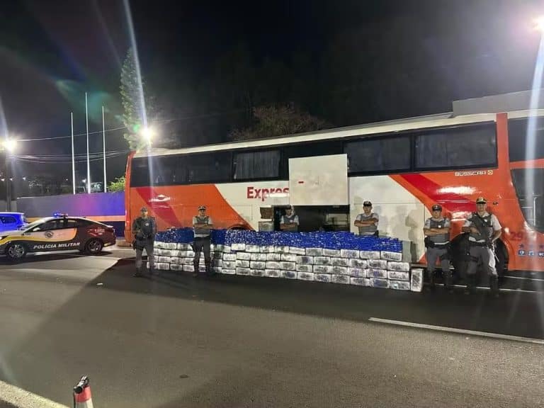 Bus que salió de Asunción a Brasil tenía gran cantidad de drogas