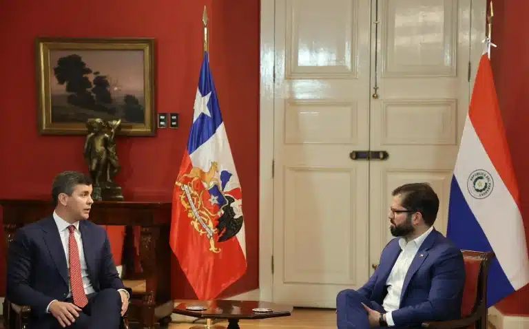 Presidente chileno llega hoy en visita oficial a Paraguay