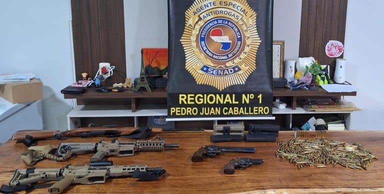 Tras incautación de armas de grueso calibre, Fiscal advierte sobre avance del crimen organizado