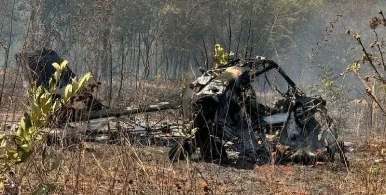 Paraguayo pilotaba un avión estrellado en Brasil