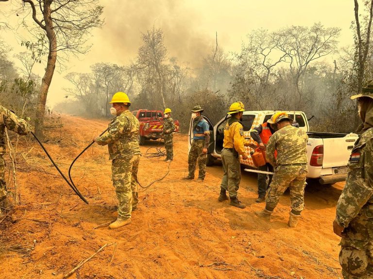 Cielo despejado. Bomberos vuelven del Chaco a sus bases. Fin de los terribles incendios