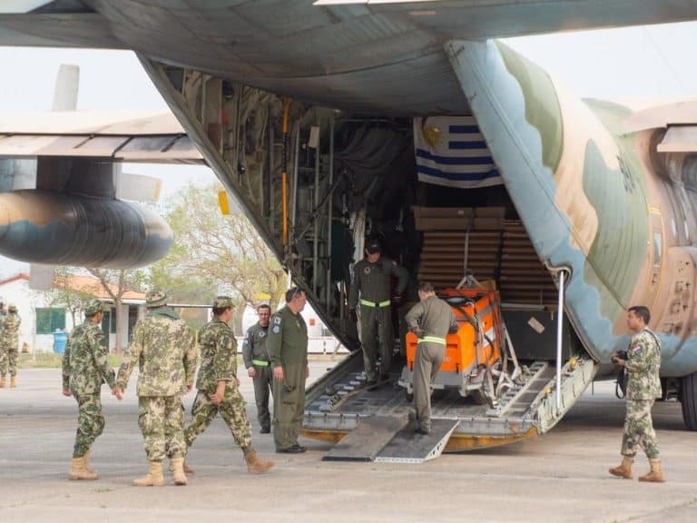 Video: Ministro de Defensa detalla primer vuelo del hidrante