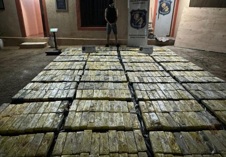 Fiscalía imputa a camionero detenido con más de 1.100 kilos de marihuana en A. Paraná