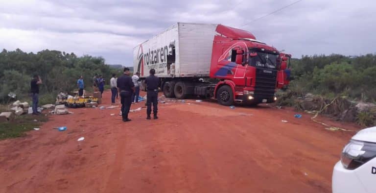 Declaró el chofer del transportador de encomiendas asaltado en Caaguazú