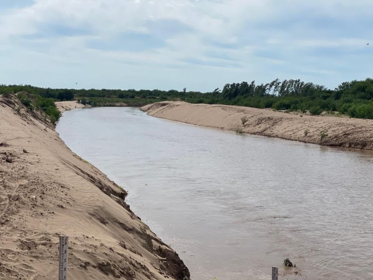 El río Pilcomayo alcanzó General Díaz esta madrugada